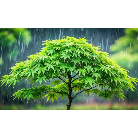 Japanese Maple Bonsai Tree Seedling for Planting - Approx 12-18 Inches Tall - Ready to Train, No Pot Included - Grow Indoor or Outdoor