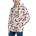 thumbnail image 2 of Vsdgher Rose Flowers Hoodie Youth Classic Hooded Pullover Sweatshirts Essentials Hoodie for Children (s-xl)-Medium, 2 of 6