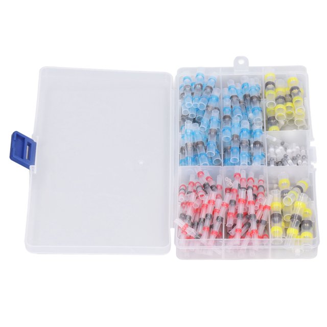 Kit De Empalme A Tope Termorretráctil, Conectores De Cable De Sellado De Soldadura Aislados Resistentes Al Desgarro Para Camión Para Marino ANGGREK Otros