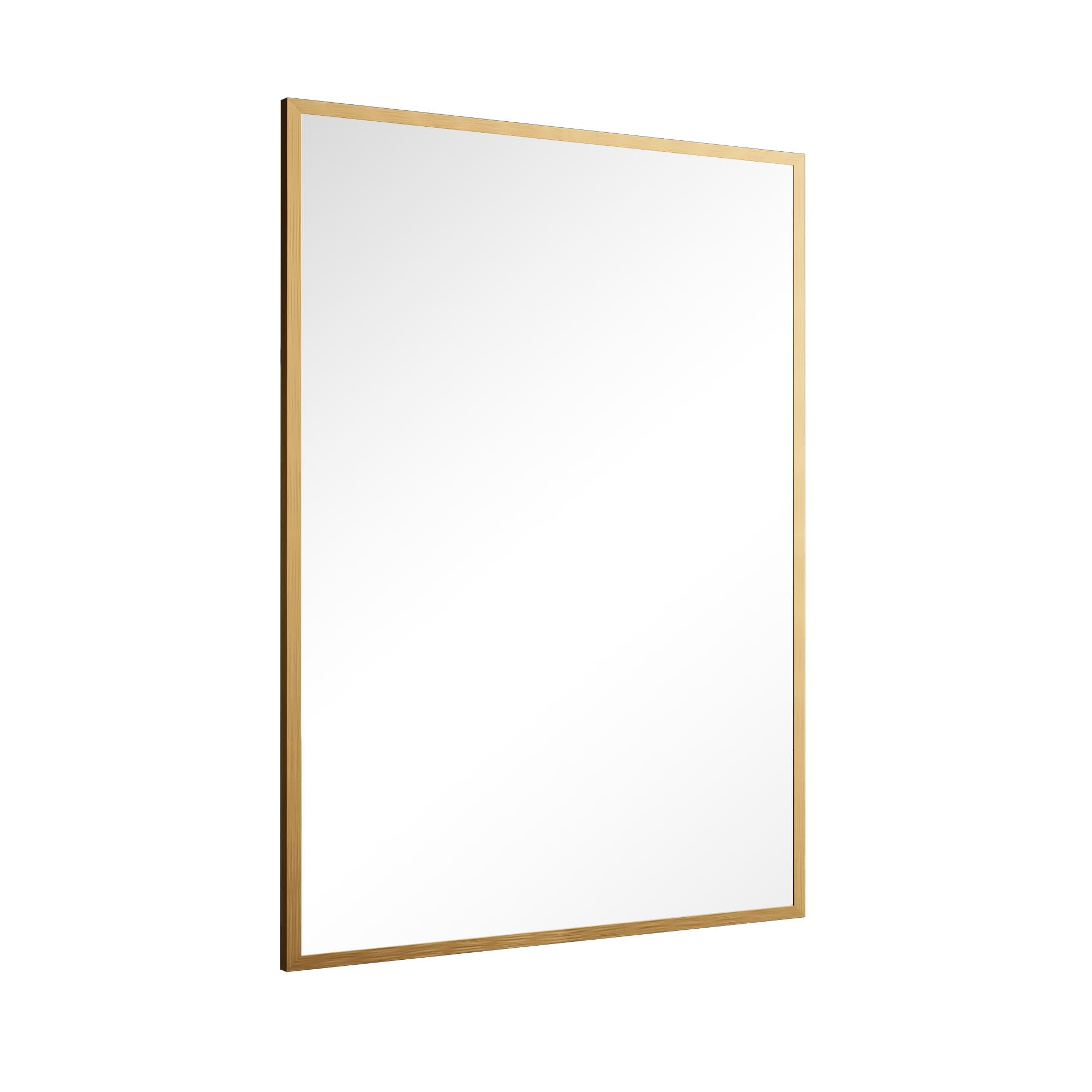 36"x24" Rectangle Wall Mirror Bathroom Vanity Mirror Set of 2,Gold