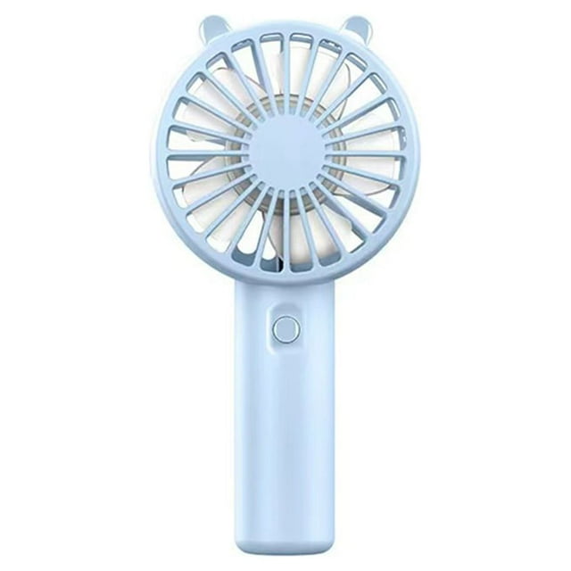 Billuyoard Ventilador de mano Ventiladores recargables USB portátiles Escritorio Pestaña Aire acondicionado Enfriador Mujeres Oficina al aire Type3 NO3