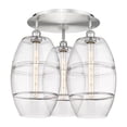 thumbnail image 4 of 516-3C-OB-G557-10BL-Innovations Lighting-Vaz - 3 Light Flush Mount In Industrial Style-19.5 Inches Tall and 21.75 Inches Wide-Oil Rubbed Bronze, 4 of 7