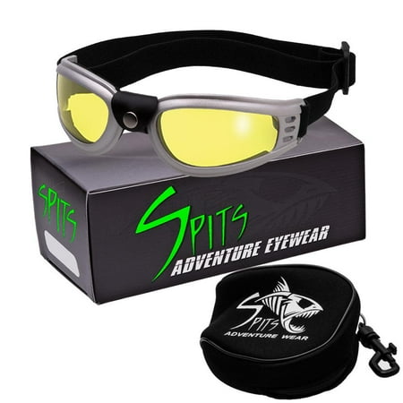 

Mach Speed Compact Folding Goggles (Frame Color: Silver Lens Color: Yellow)