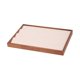 thumbnail image 1 of Bandeja de joyería perfecl soporte de exhibición de terciopelo Beige, 1 of 8