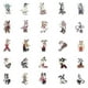 thumbnail image 4 of Sexy Anime Girl Stickers Pvc Waterproof Stickers Cute Water Bottle Laptop Suitcase Car Skateboard Motorcycle Bicycle Luggage, 4 of 5