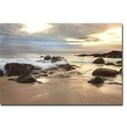 Artistic Home Gallery  Laguna Sunset by Janel Pahl Premium Oversize Gallery-Wrapped Canvas Giclee Art - 30 x 45 x 1.5 in.