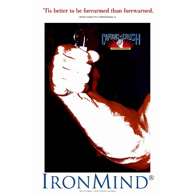 IronMind Captains of Crush Hand Gripper No. 3.5 – 322.5 lb. Grip