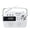 White, variant on Emerson EAS-3010 Portable Bluetooth Radio with MP3 Player, Retro Style Wireless Speaker with AM/FM Tuner, Built-in 1200mAh Rechargeable Battery, 5W Stereo Sound, USB/TF/Aux-in, LCD Display