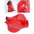 thumbnail image 2 of Chubasquero para perros amarillo L XL mascota chaqueta rojo XL jinwen  Impermeable para cachorros, 2 of 6