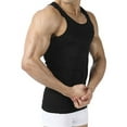 thumbnail image 5 of AGPtEK Men Elastic Slimming body shaper Vest Shirt Lose Weight - L Size, 5 of 6