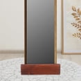 thumbnail image 4 of Floor Mirror Stand Full Length Mirror Support Wooden Mirror Holder Artwork Support, 4 of 8