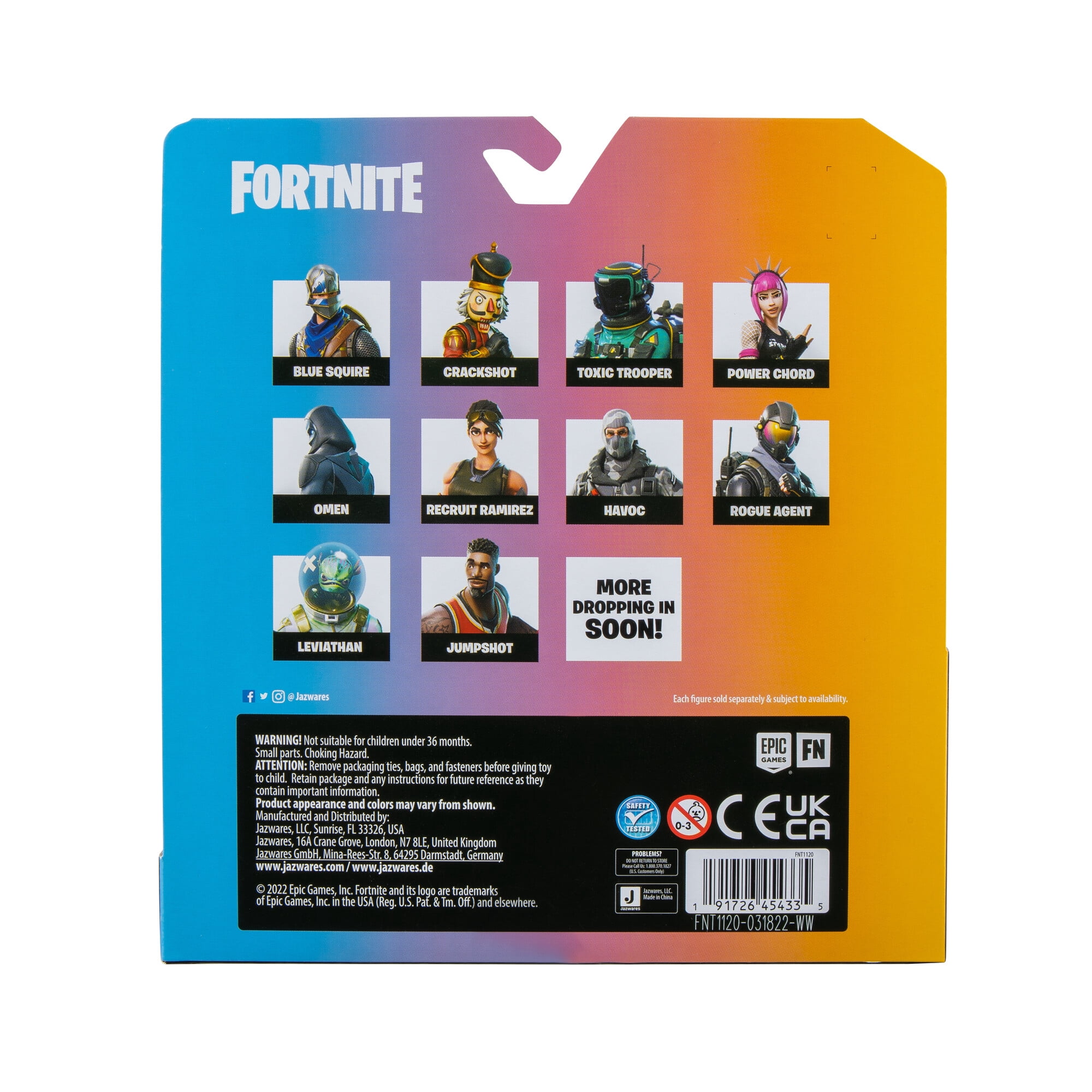 Fortnite Micro Squad Mode 4- Pack Assortment