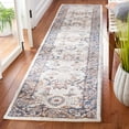 thumbnail image 2 of SAFAVIEH Symphony Chao Oriental Runner Rug, Ivory/Navy, 2'2" x 9', 2 of 8