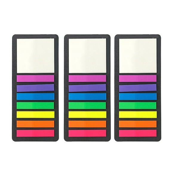 160/300Pcs Long Page Mark Tabs Translucent Sticky Note Long Page Flag Tabs Strips Sticky Tabs for Notebooks Planner