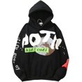 thumbnail image 1 of XINQIHANG Men's Hoodie Hip Hop Pullover Sweaters for Teenagers, 1 of 3
