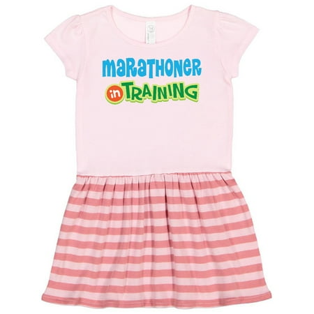 

Inktastic Marathoner in Training Gift Toddler Girl Dress