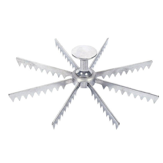 Binwennn Pie Marker Whole Pie Cutter Pie Cutter 6 Slice/8 Slice/10 Slice Pie And Cake Marker Aluminum Alloy And Portion Divider Pie Pan Divider Insert Pie Separator Cutter Baking Tools