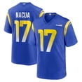 thumbnail image 1 of Camiseta De Fútbol Camiseta Bordada Rams #17 Nacua Summer Style Football Blue Sportswear-Xxxl, 1 of 2