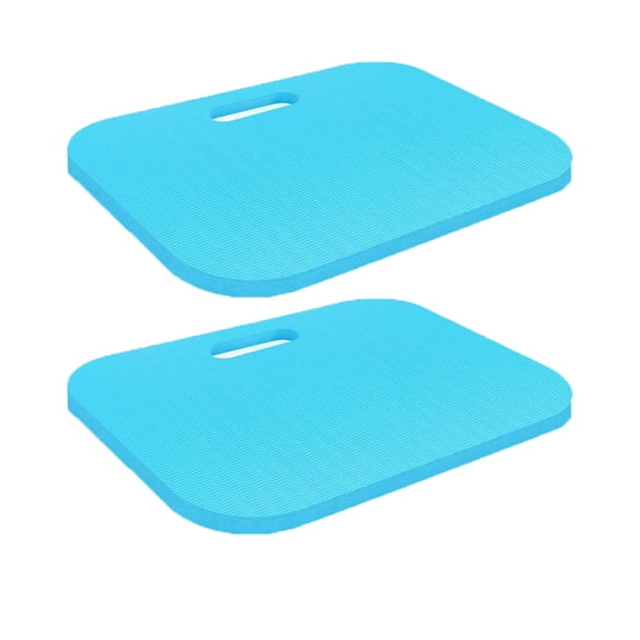 ZeginGazebo 2 Pack Poolside Seating Mat, EVA Foam Pool Edge Cushion Pad, Waterproof Portable Seat Pad for Swimming Pool Edge, Beach, Camping, Outdoor Activities, Blue