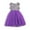 Purple, variant on MEZZALL Toddler Children Girls Sleeveless Flowers Prints Dress Sundress Mesh Dress Sundress, Pink, 2-3 Years
