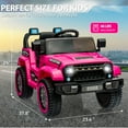 thumbnail image 2 of CazToi 12V 35W Dual Powerful Motors Kids Ride on Truck Car with Remote Control & Spring Suspension, 2 of 6