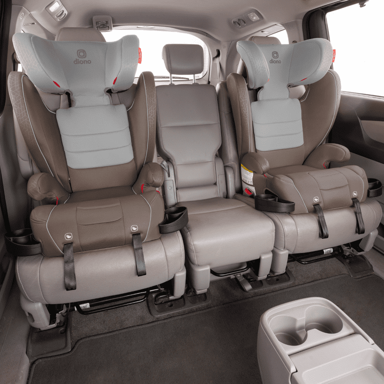 Diono Monterey XT Latch 2-in-1 Expandable Booster Car Seat, Gray