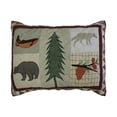 thumbnail image 4 of Patch Magic  Mountain Whispers - Twin Quilt - White, 4 of 6