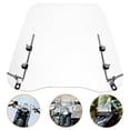 thumbnail image 1 of unbranded Durable Transparent Motorcycle Windshield Rainproof Replacement for Motorbike Use, 1 of 8