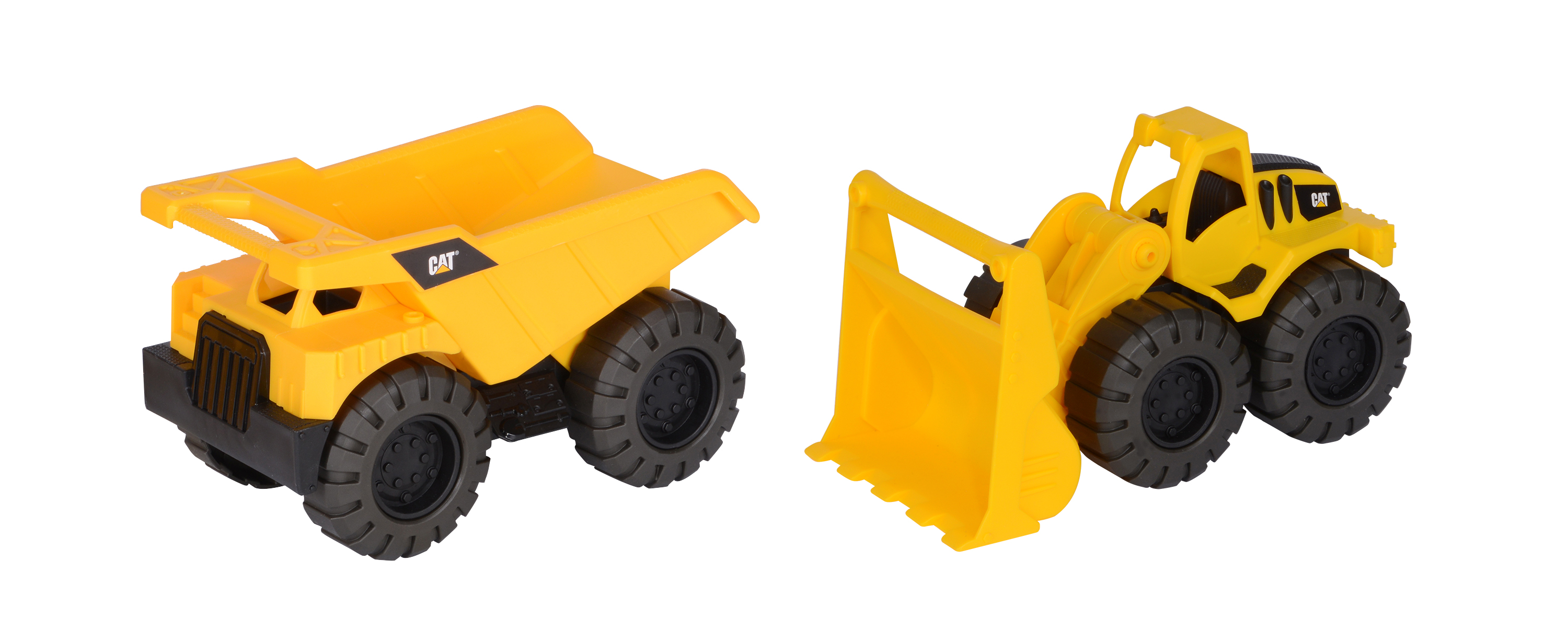 Cat Tough Trucks 2 Pack Dump Truck And Wheel Loader