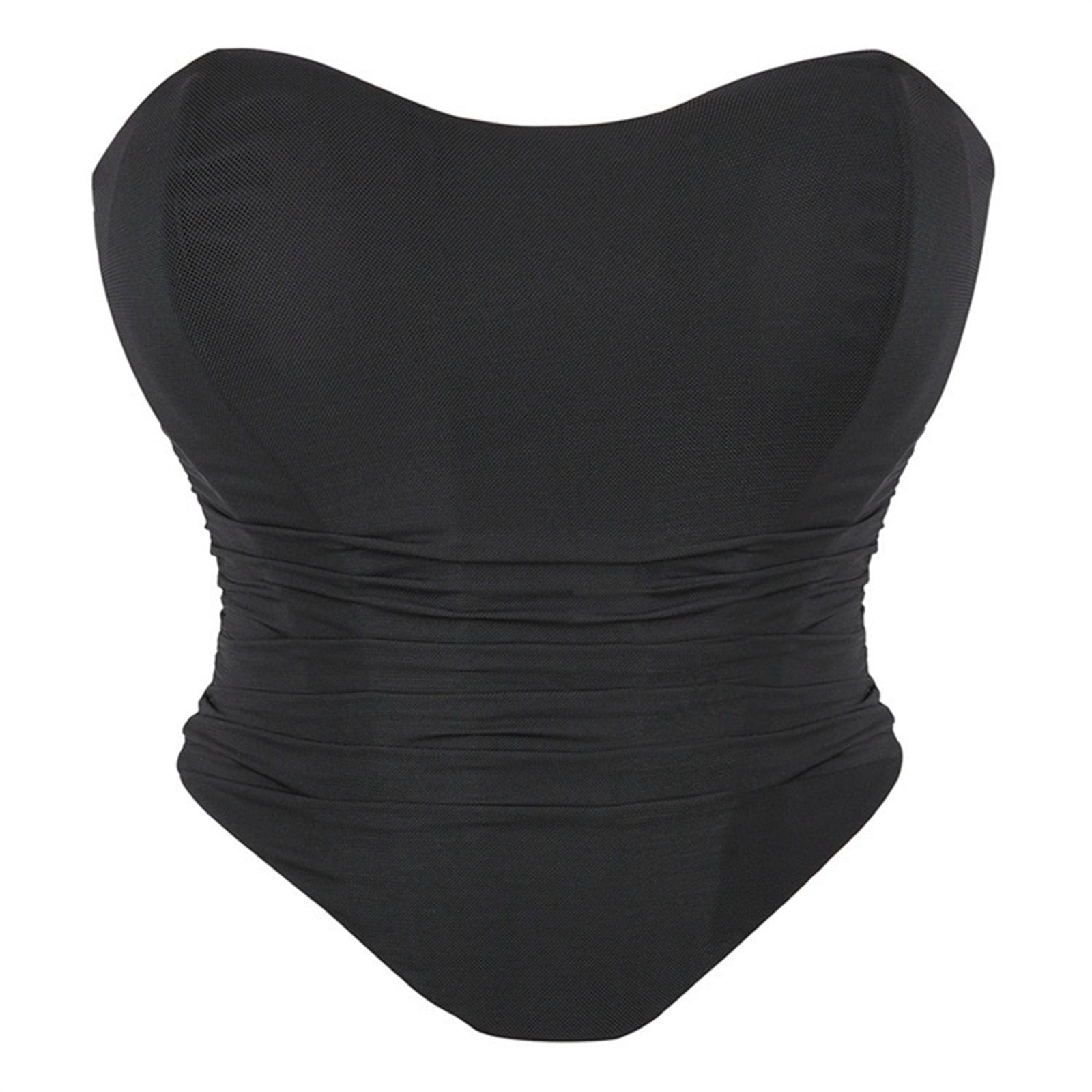 Fozruso Costume Élégant Cosplay Robe de Cour Corset en Dentelle Gothique Style Haut Tenue pour Femmes Tenue Décontractée de Fête (Noir)