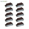 BadPiggies Cabinet Magnetic Catch Closures Door Locks Latch Magnets Shutter for Kitchen Closet Cupboard Closer (10Pcs, Brown)
