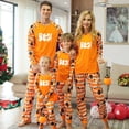 thumbnail image 3 of SILVERCELL Halloween Costumes for Family Pajamas Set Pumpkin Pjs Set Couple Matching Holiday Homewear Sleepwear, 3 of 12