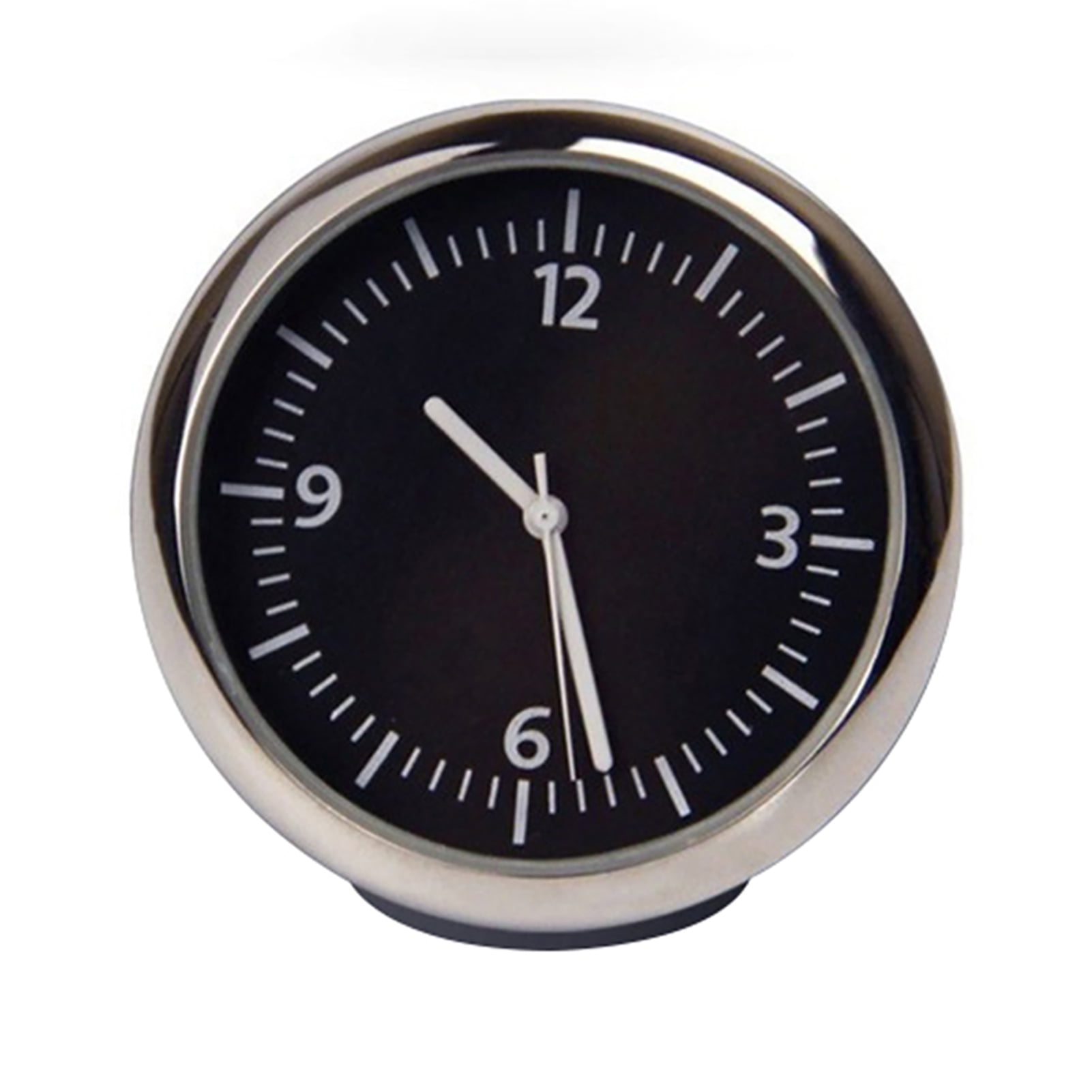 Hloma Car Interior Mini Quartz Watch Clock Hygrometer Thermometer