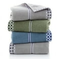 thumbnail image 2 of ERDOUY 1pcs pure cotton Bathroom Hand Towels, Home Soft Cotton Super Soft Highly Absorbent Hand Towel for Shower, Pool, Spa, Gym, Hand Towel for Daily Use 12.99x28.74inch (gray), 2 of 4