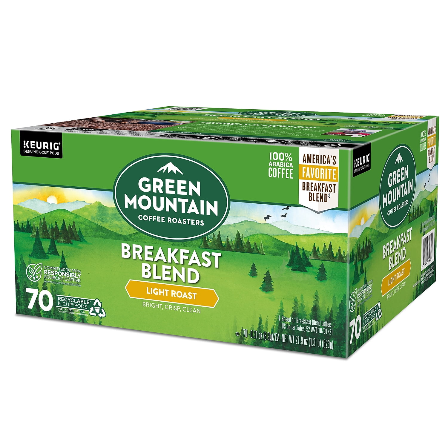 Green Mountain Coffee Roasters�� K-Cup Breakfast Blend Coffee