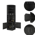 thumbnail image 4 of Two Open Shelves, Easy to Reach - Useful Corner Cabinet, 4 of 4