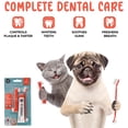 thumbnail image 3 of Precious Tails 2-Piece Cat & Dog Tooth Brushing Kit with Pet Toothbrush and 2.5 oz Toothpaste, 3 of 8