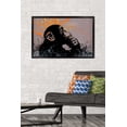 thumbnail image 2 of Thinker Monkey - The Graffiti Collection Wall Poster, 22.375" x 34" Framed, 2 of 5