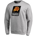 thumbnail image 2 of Men's Heathered Gray Phoenix Suns Primary Logo Sweatshirt, 2 of 3