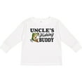 thumbnail image 3 of Inktastic Uncle's Fishing Buddy Boys Long Sleeve Toddler T-Shirt, 3 of 5