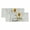 Sage Green, variant on 2 Pack Valances for Windows, Sunflower Window Valances for Living Room/Bedroom/Bathroom, Yellow Plaid Lattice You Are My Sunshine Light Filtering Kitchen Curtain Valance Window Treatment 42"W x12" L