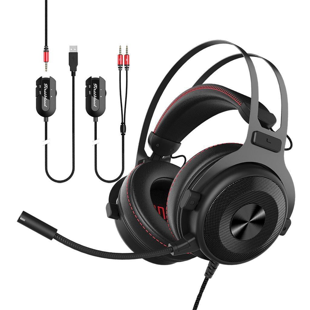 TheOne Gaming Headset Stereo Sound Headphone With Microphone for PS4  Computer Laptop Notebook - Walmart.com