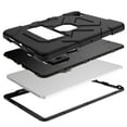 thumbnail image 2 of Dteck Case for iPad Pro 11 4th Gen 2022/ 3rd Gen 2021/ 2nd Gen 2020/ 1st Gen 2018 , Military Grade Shockproof Silicone Kickstand Cover for iPad Air 5 / iPad Air 4, Black, 2 of 6