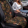 thumbnail image 4 of Xixirimido Celestial Mushroom Universal Car Seat Covers for Front Seats, Quilted Car Seat Protector, Non-Slip, Airbag-safe, Universal Fit for Most Vehicles, Car Interior Decor, Machine Washable, 4 of 7