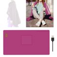 thumbnail image 4 of lionlar Multi-Purpose USB Heated Throw Blanket Warming Fast Heating Single Layer Soft Red, 4 of 9