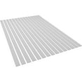 thumbnail image 4 of Ekena Millwork 94"H x 3/8"T Adjustable PVC Slat Wall Panel Kit w/ 3"W Slats, Unfinished (contains 15 Slats), 4 of 7