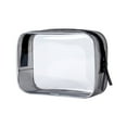 thumbnail image 1 of Xihbxyly Bolsa de Viaje Transparente, Organizador de Cosméticos de Gran Capacidad, Estuche de Plástico Resistente para Artículos de Tocador, Acceso Rápido a Control de Seguridad, Uso Versátil, Ideal, 1 of 4
