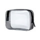 thumbnail image 1 of Bolsa de maquillaje, neceser, neceser grande para mujer, transparente, de gran capacidad, para viaje, neceser de plástico con cremallera., 1 of 3