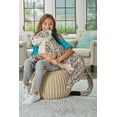 thumbnail image 4 of Wild Republic Jumbo Snow Leopard, Giant Stuffed Animal, Plush Toy, 30 Inches, 4 of 5