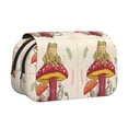 thumbnail image 1 of Easygdp Frog Sitting On Mushroom para Estuche de Lápices con Tapa Flip, Suministros de Oficina y Universidad para Adolescentes y Adultos, 1 of 7